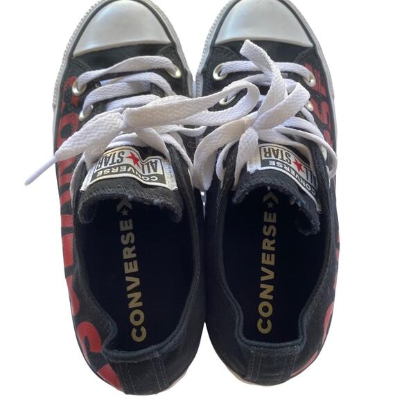 Converse Shoes Big Girls Womens Size 5 chuck taylor all star low logo NWOT - Picture 3 of 5